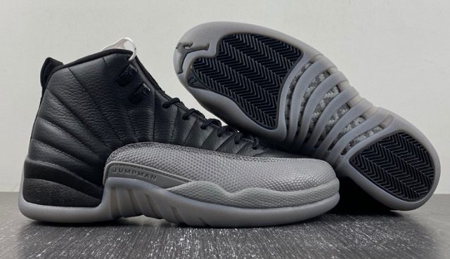 Air Jordan 12 Retro 2024 Black Wolf Grey